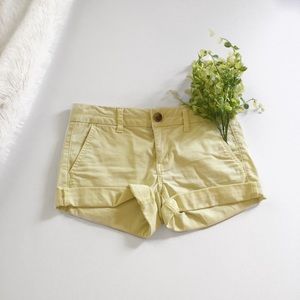 American Eagle Women’s Twill Midi Stretch Shorts